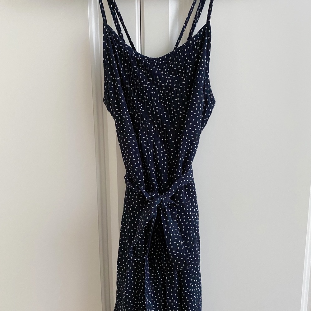 Abercrombie Navy Patterned Mini Dress